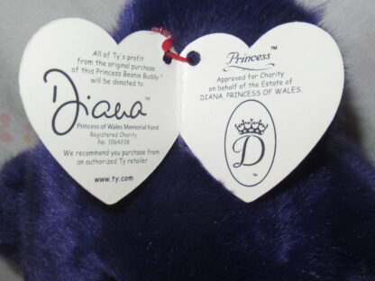 Ty Teddy Bears - Large Princess 1998 and Small Princess 1997 - Image 4