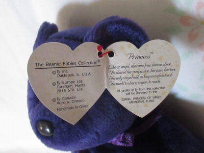 Ty Teddy Bears - Large Princess 1998 and Small Princess 1997 - Image 7