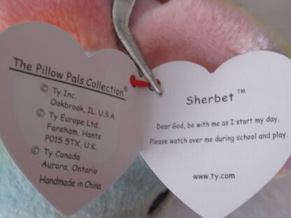 Employee Bear - Beanie Buddies and Sherbet - Pillow Pals - Image 11