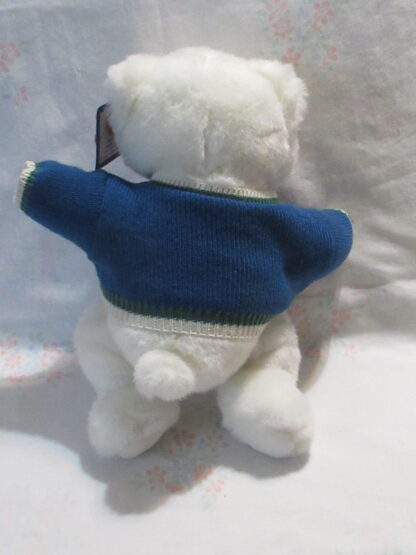 Gund Marshmallow's New Friend - White Bear with Sweater - Image 2