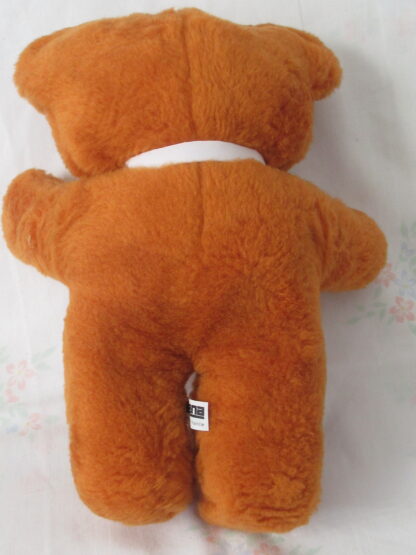 12 Inch Teddy Bear with Bow by Ajena - Made in France - Image 4