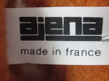 12 Inch Teddy Bear with Bow by Ajena - Made in France - Image 3