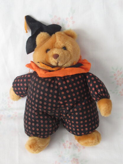 Wishpets Lil Pumpkin, Bear with Witch Hat, Pumpkin Paws Bear - Image 7