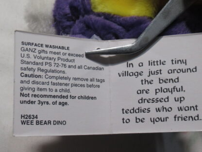 Ganz - Harpo, Wee Bear Dino, Easter Wee Bears, Sunflower Sue - Image 9