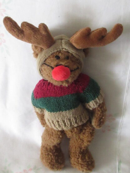 Caltoy Reinbear and Geo Pals Brown Bear with Reindeer Ears - Image 9