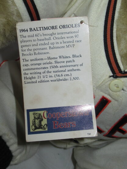 Cooperstown Bears 1964 Baltimore Orioles LTD 0392/2500 - Image 7