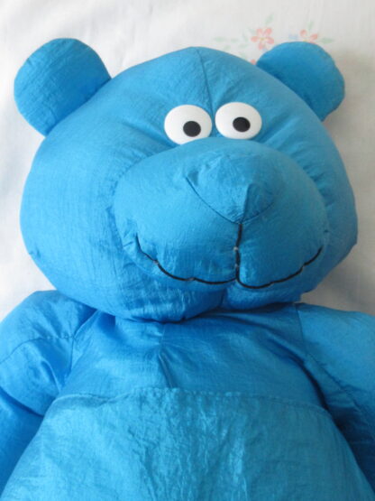 Ikea - Blue Teddy Bear With Pocket - 27 Inches tall - Image 2