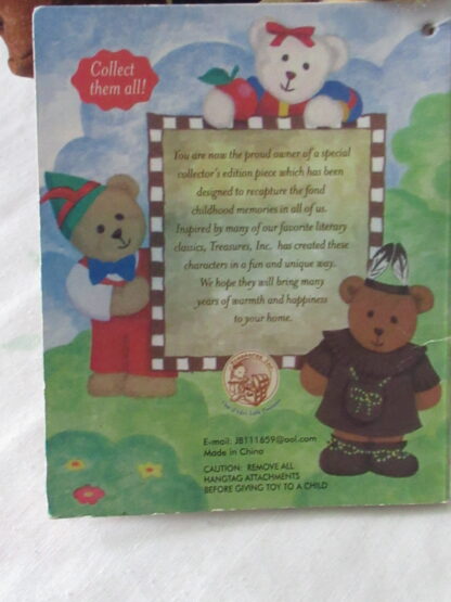 Treasures Inc Storybook Bears Mother Goose, Prince Charming - Image 16
