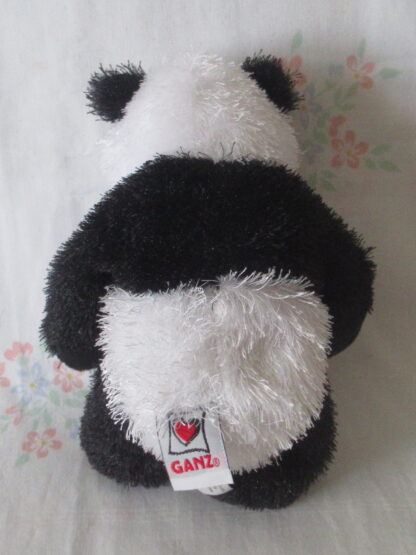 Lot of 2 Ganz Bears - Cocoa with Red Bow and Panda - Image 9