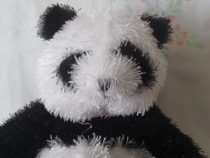 Lot of 2 Ganz Bears - Cocoa with Red Bow and Panda - Image 10
