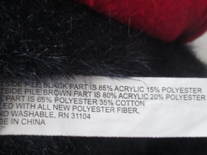 Sitting Teddy Bear with Belkie 2001 Outfit - Image 7