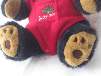 Sitting Teddy Bear with Belkie 2001 Outfit - Image 6