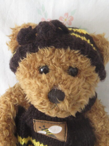 Fine Toy - Bumble Bear- Teddy Bear in Bumblebee Outfit - Image 2