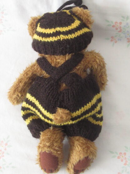 Fine Toy - Bumble Bear- Teddy Bear in Bumblebee Outfit - Image 3