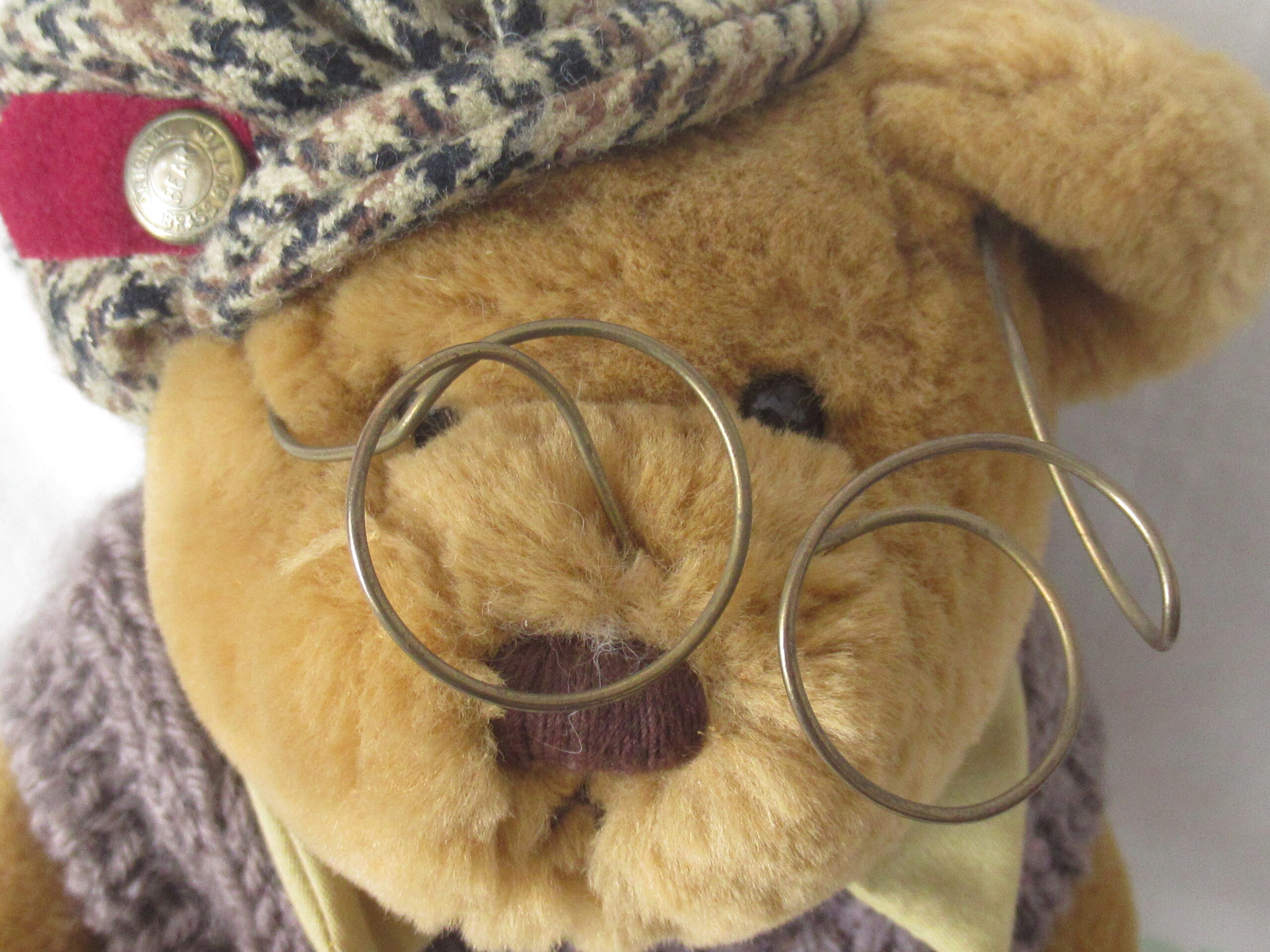 Lot of 3 Brass Button Bears - Tully, Sherwood and Cody - Image 3