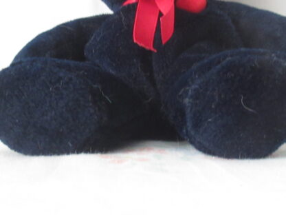 Lot of 3 Bears-Black with Red Heart, Avon Bernard and Plaid - Image 5