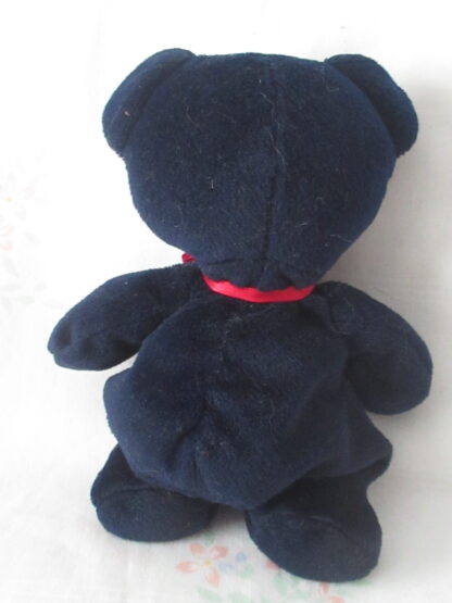 Lot of 3 Bears-Black with Red Heart, Avon Bernard and Plaid - Image 4