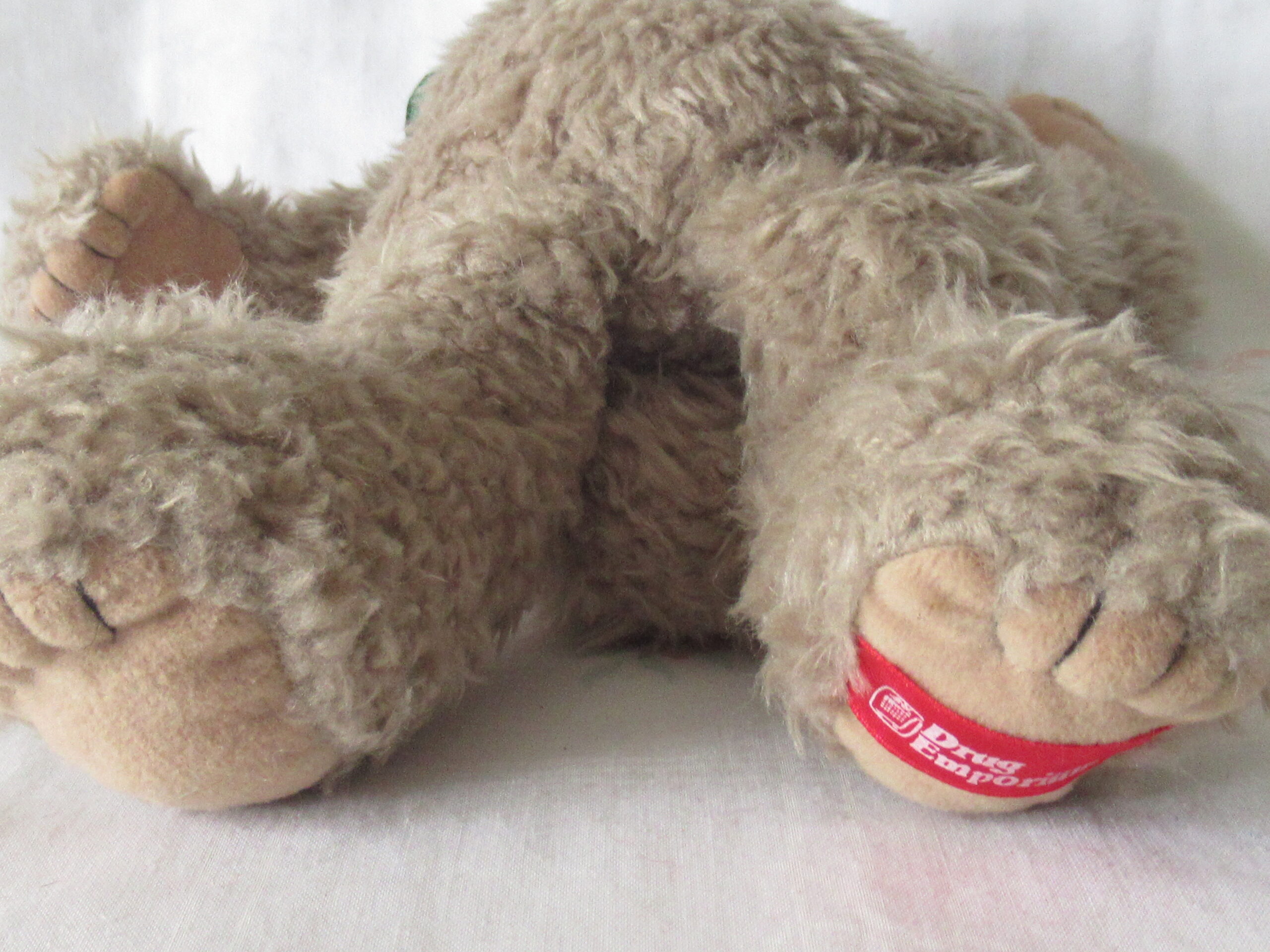 Drug Emporium - Teddy Bear with Plaid Bow - Image 4
