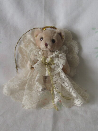 Lot of 2 Bears - Angel Bear and Bear with Jingle Bells - Image 3