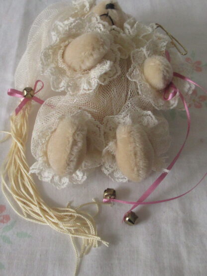Lot of 2 Bears - Angel Bear and Bear with Jingle Bells - Image 9