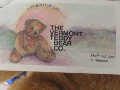 Vermont Teddy Bear - Happy Birthday 1991- Limited Edition - Image 9